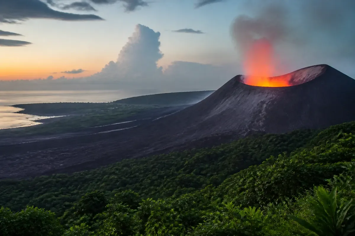 Littoral volcanique et lagon du Vanuatu