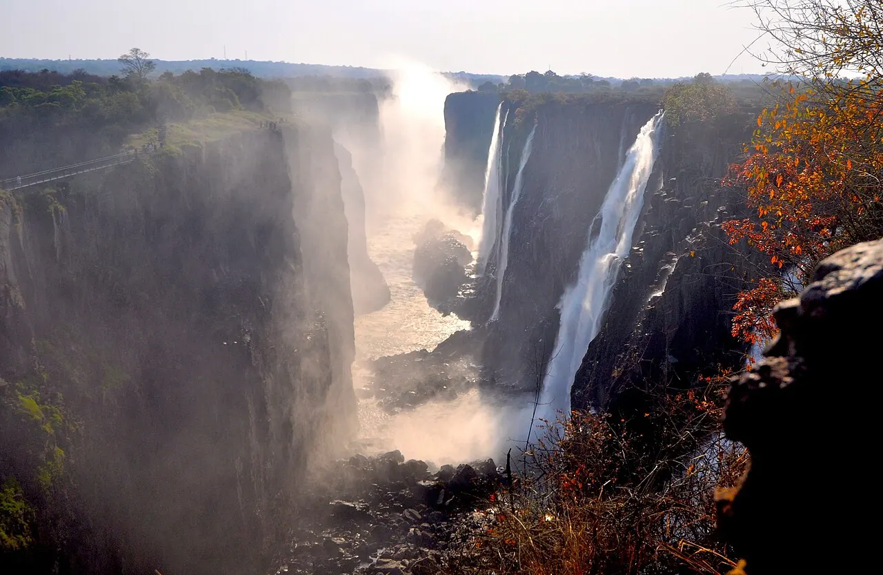 Mosi-oa-Tunya / Chutes Victoria — photographie documentaire