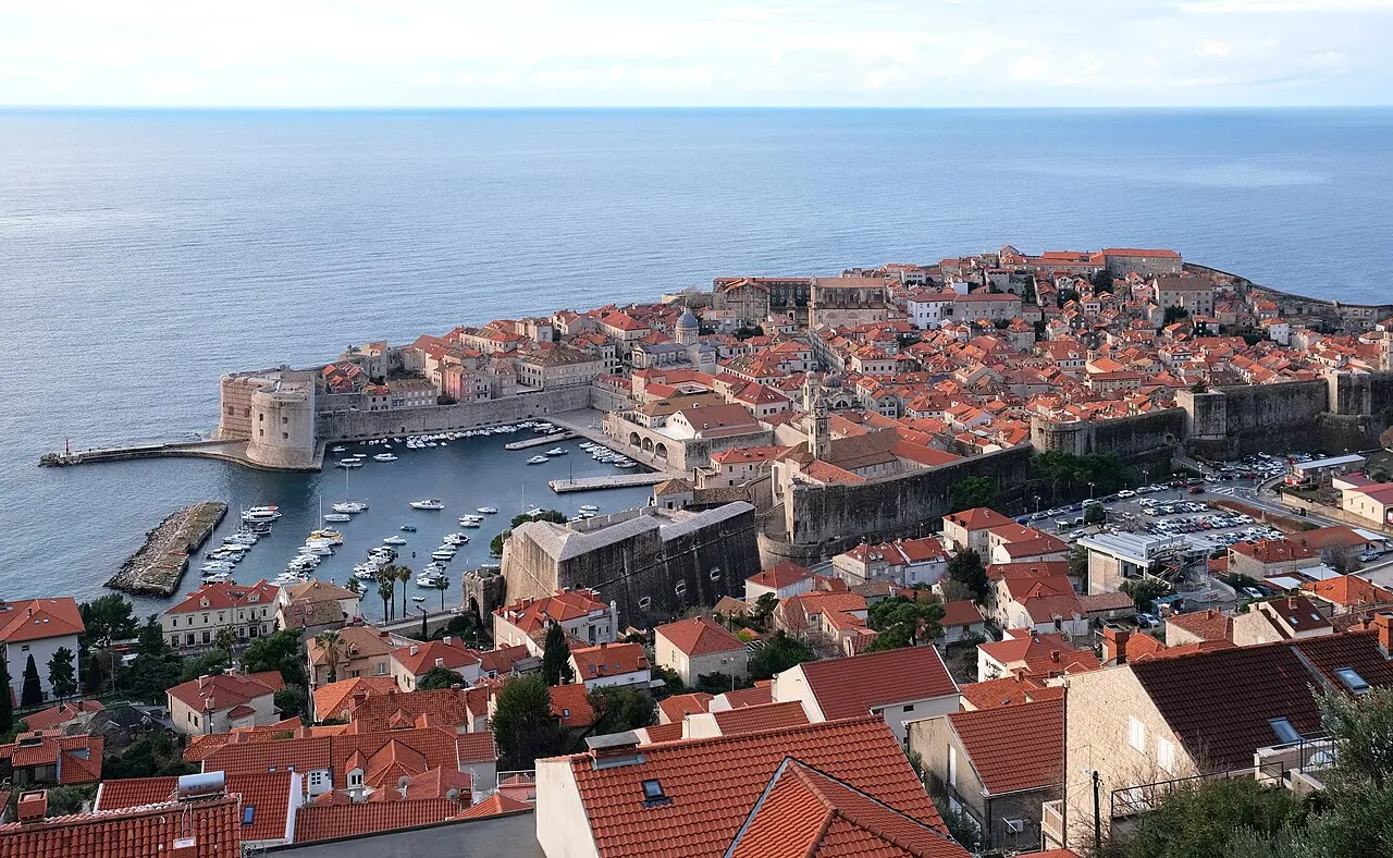 Vieille ville de Dubrovnik — photographie documentaire