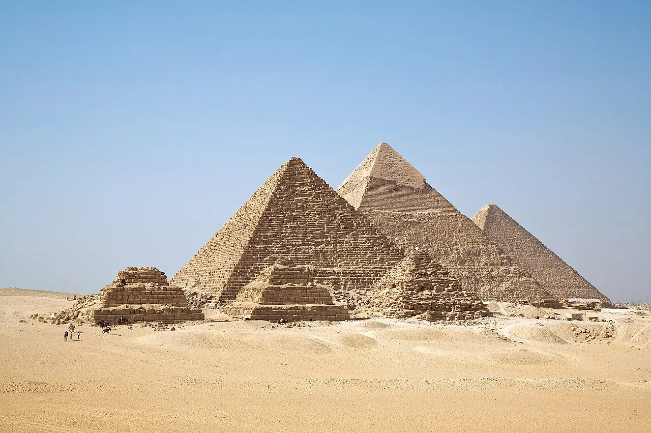 Memphis et les zones des pyramides — photographie documentaire